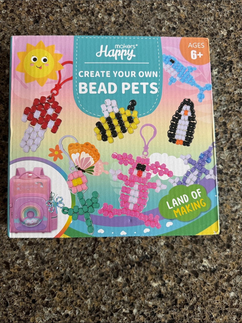 Create Your Own Bead Pets Craft Kit - Like NEW
